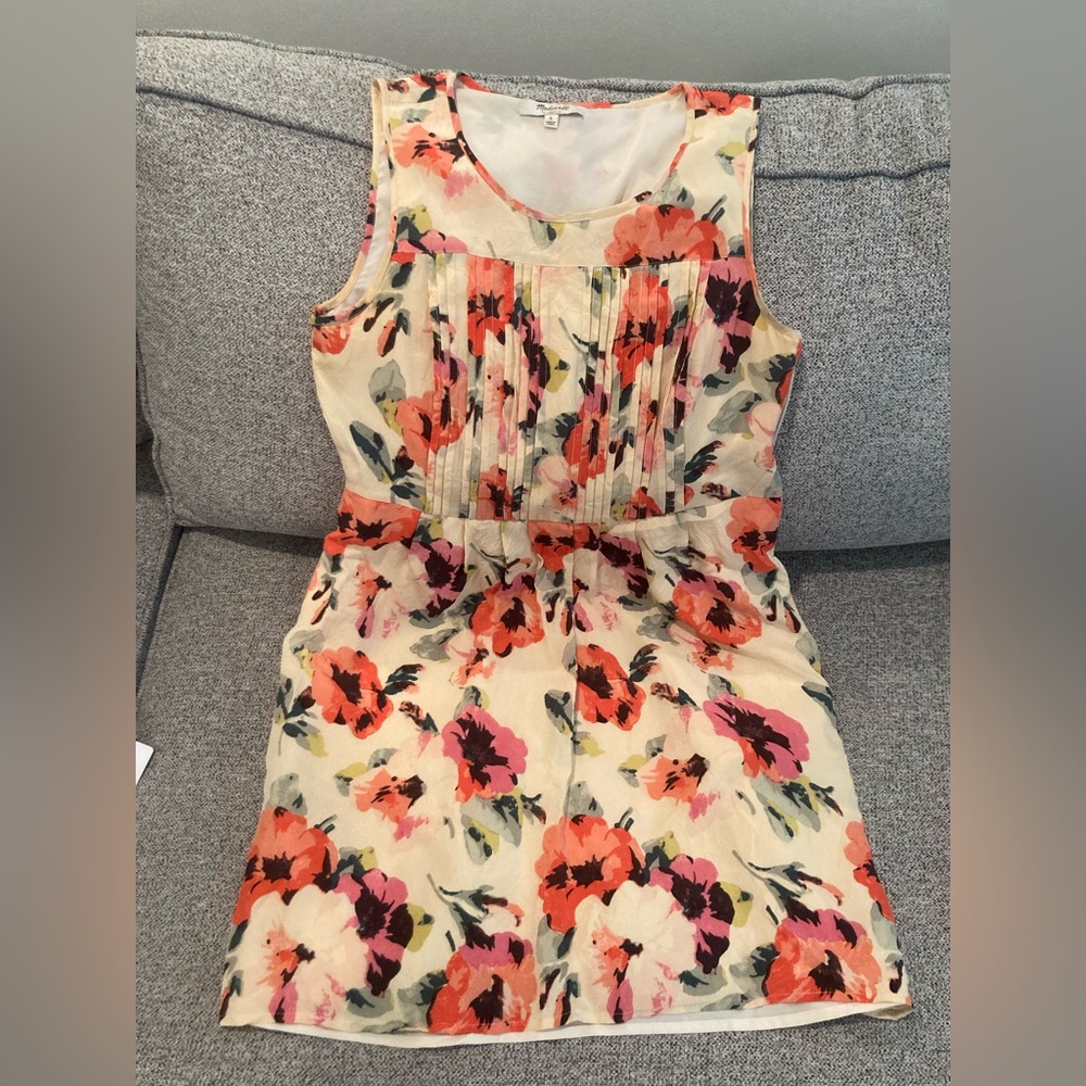 Madewell Floral Midi Dress